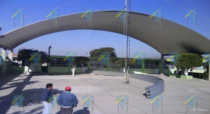 Techo sin estructura